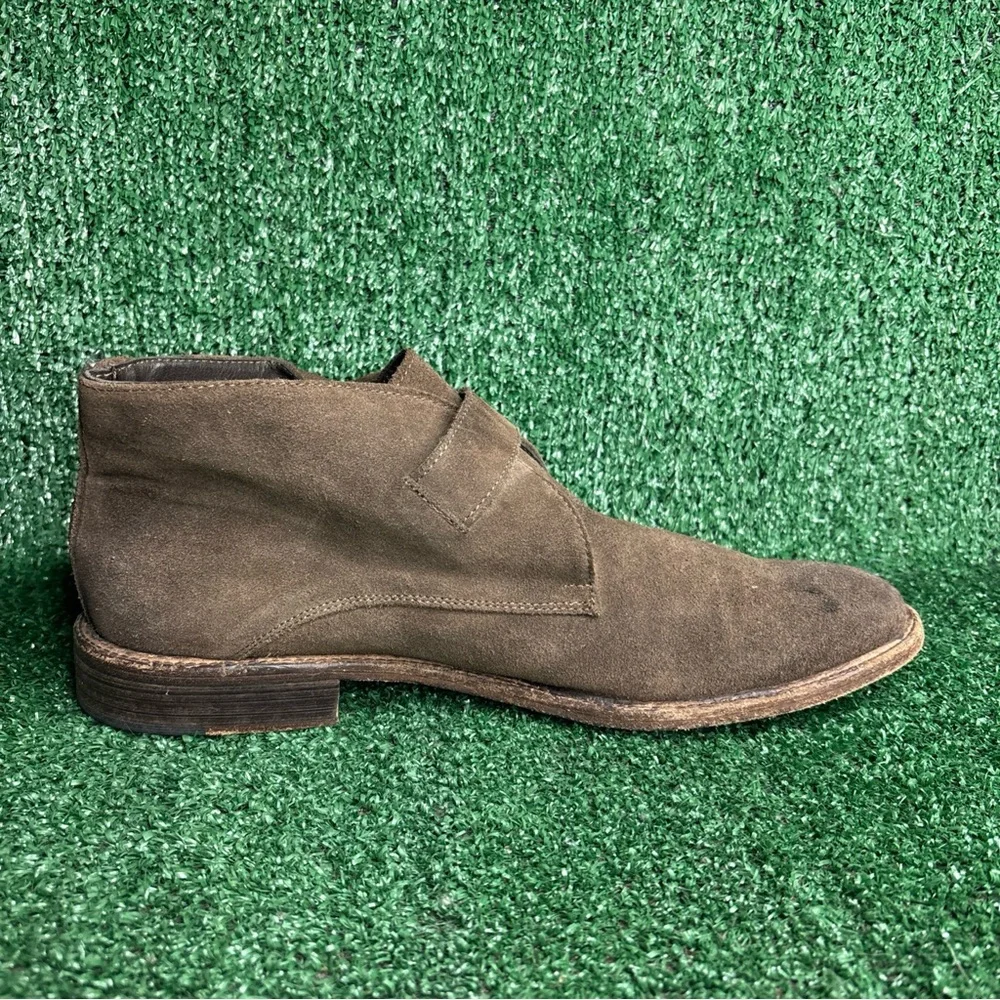 To Boot New York Brown Suede Chukka‎ Boots Size 10.5 Made In Italy